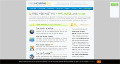 Desktop Screenshot of freehostingeu.com